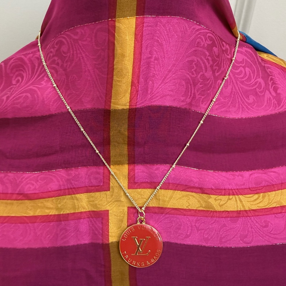 Authentic LV Charm/Necklace